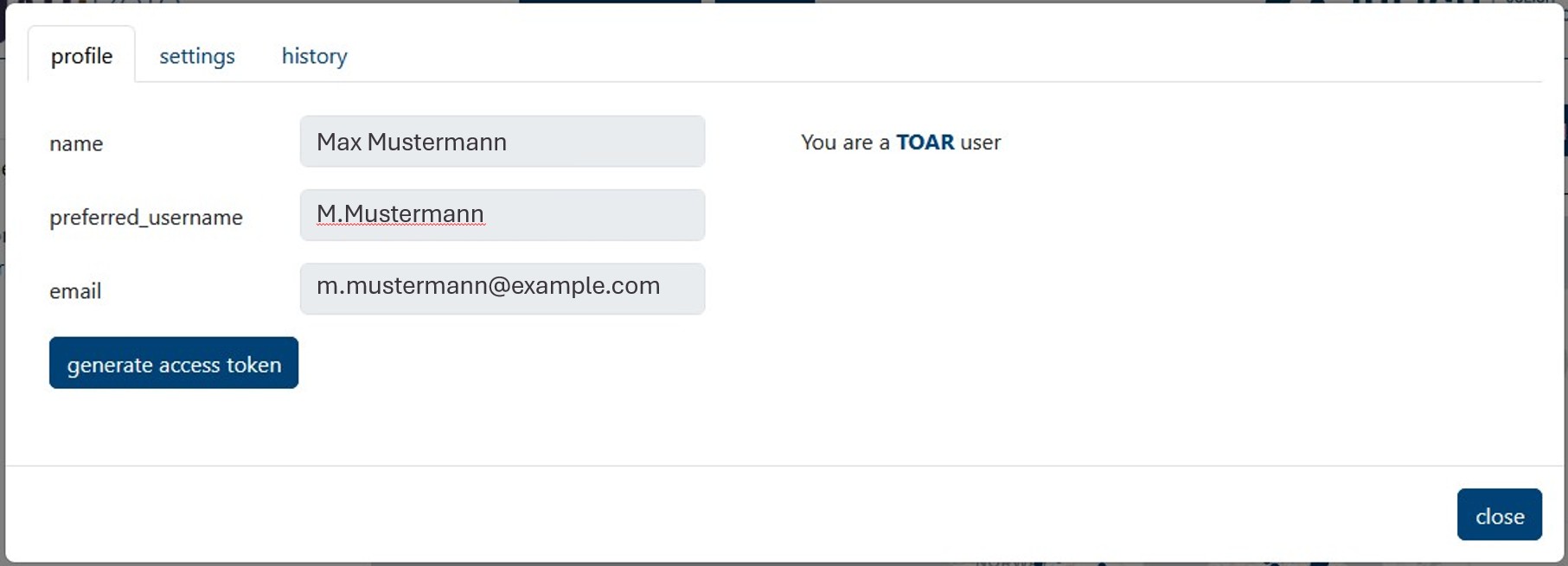 registering step 5